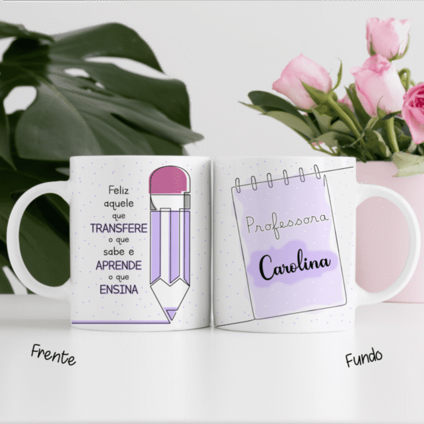 Combo Professores em Linhas - 50 Estampas Canecas (Lontrinhas) - Imagem 18