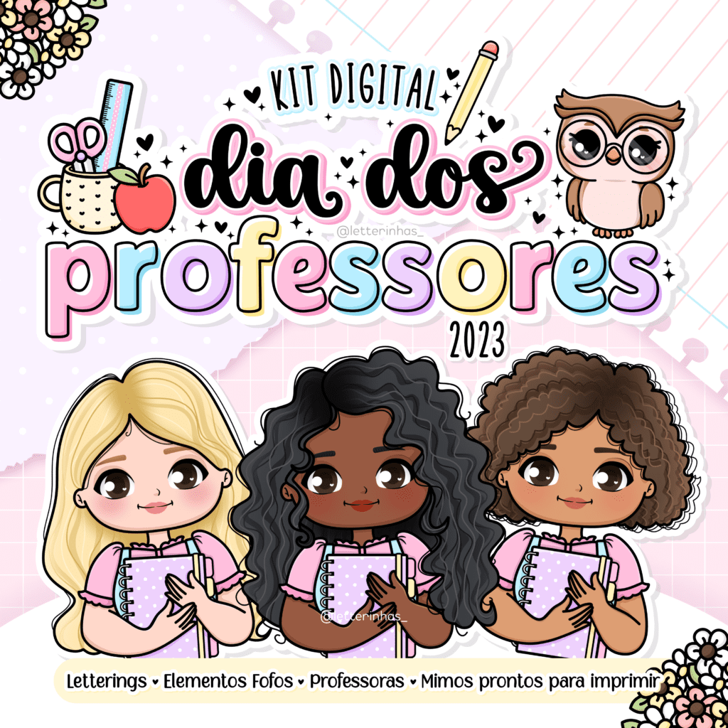 Mockups-1.png Kit Digital + Mimos  - Dia dos Professores 2023 (Letterinhas) - Imagem 1