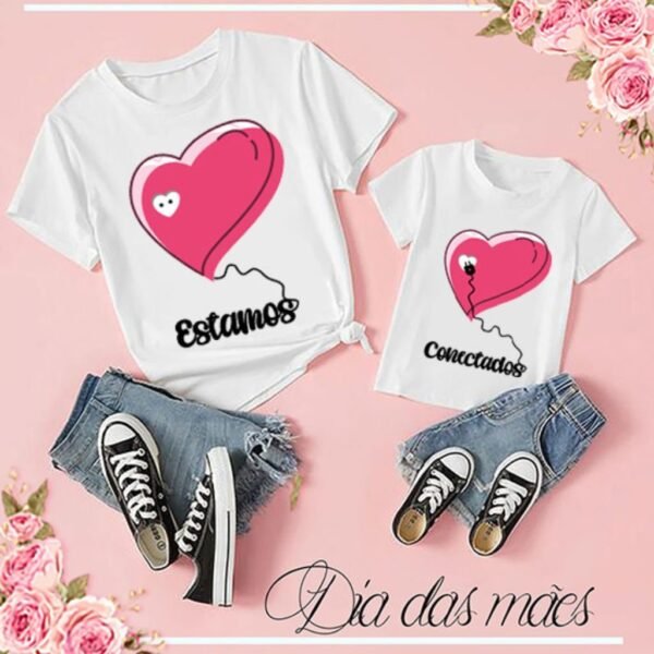 Kit Camisetas Dia das Mães - Mãe e Filho(a) - Imagem 7