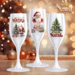 Pacote de Artes Taças Personalizados - Natal V23 (Vintage)
