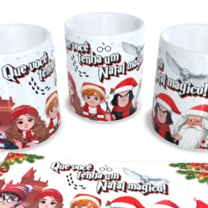 Arte Avulsa - Caneca - Natal Harry Potter (Poli)