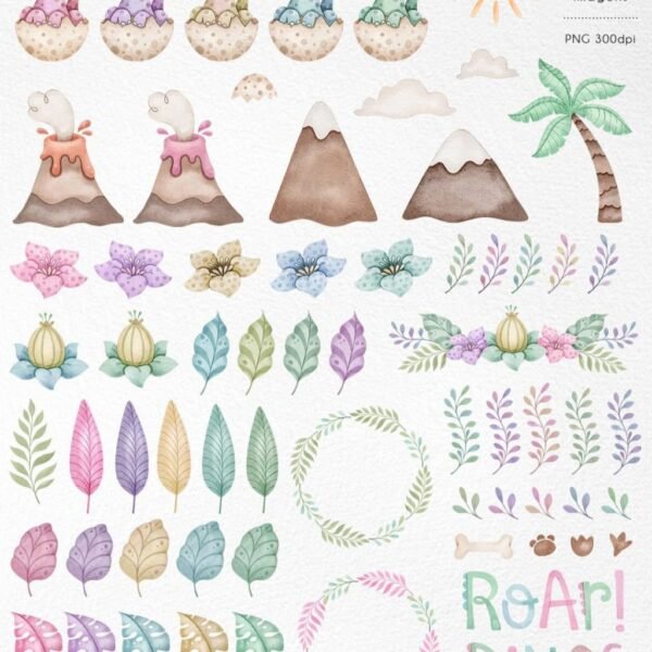 Kit Digital Dinos Candy - Imagem 5