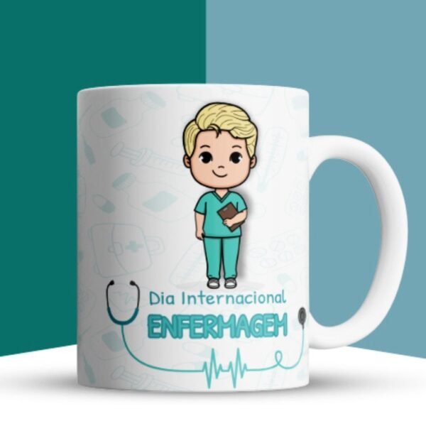 Combo Canecas Dia da Enfermagem 2023 - Nick Design - Imagem 4