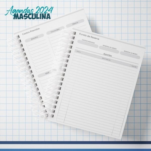 Combo Masculino - Agendas 2024 | Planner Slim | Canecas (Nick Design) - Lançamento 2024 - Imagem 12