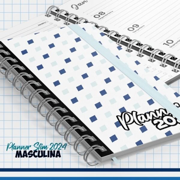 Combo Masculino - Agendas 2024 | Planner Slim | Canecas (Nick Design) - Lançamento 2024 - Imagem 32