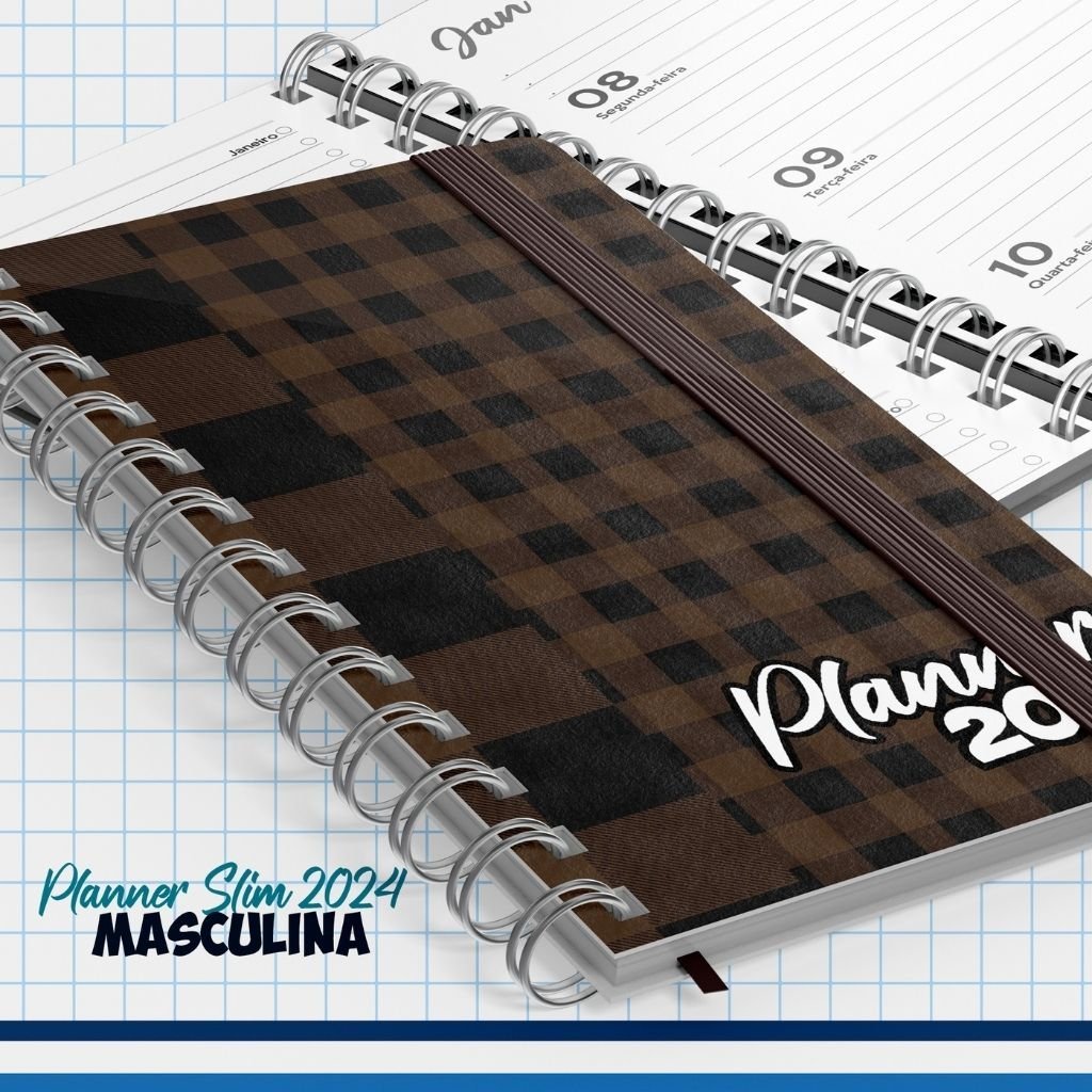 Nick-Design-Combo-Agendas-A5Planners-Slim-2024-Masculina-37.jpg Combo Masculino - Agendas 2024 | Planner Slim | Canecas (Nick Design) - Lançamento 2024 - Imagem 37