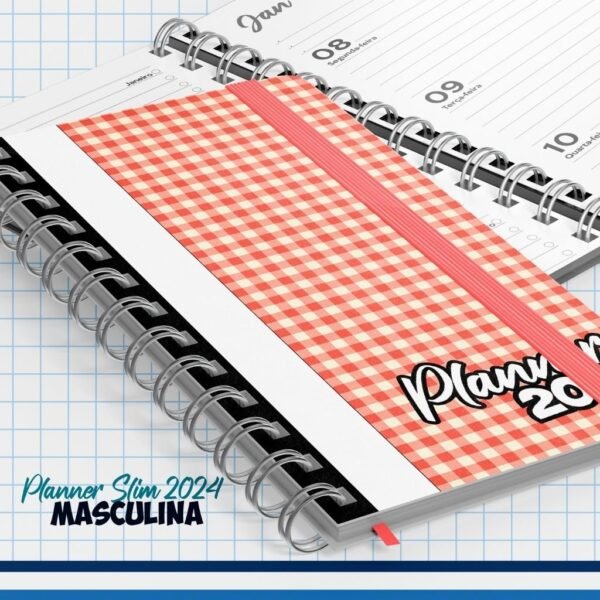 Combo Masculino - Agendas 2024 | Planner Slim | Canecas (Nick Design) - Lançamento 2024 - Imagem 41