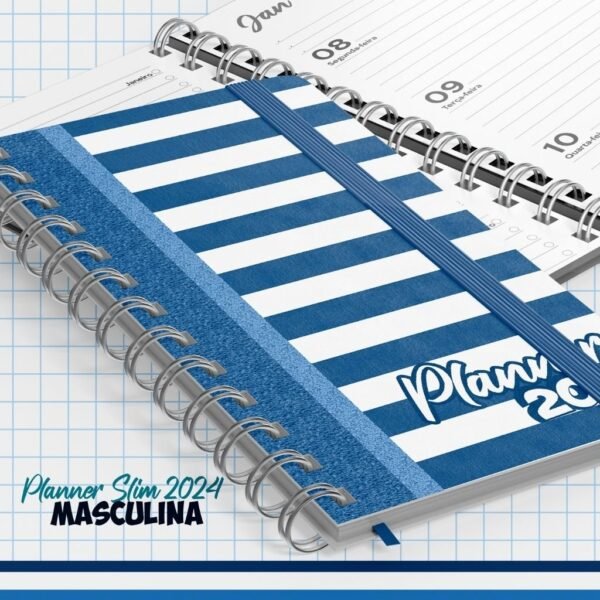 Combo Masculino - Agendas 2024 | Planner Slim | Canecas (Nick Design) - Lançamento 2024 - Imagem 42