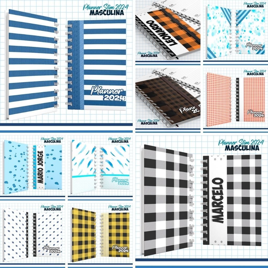 Nick-Design-Combo-Agendas-A5Planners-Slim-2024-Masculina-6.jpg Combo Masculino - Agendas 2024 | Planner Slim | Canecas (Nick Design) - Lançamento 2024 - Imagem 6