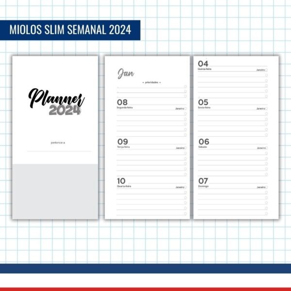 Combo Masculino - Agendas 2024 | Planner Slim | Canecas (Nick Design) - Lançamento 2024 - Imagem 7