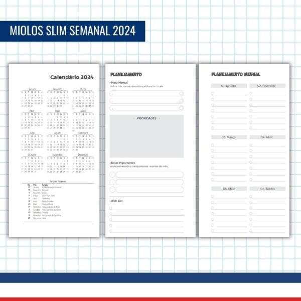 Combo Masculino - Agendas 2024 | Planner Slim | Canecas (Nick Design) - Lançamento 2024 - Imagem 8
