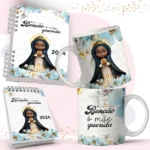 Kit Nossa Senhora Aparecida para Agenda | Caneca | Bloquinhos - Imagem 3