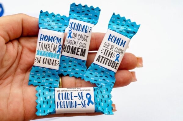 Kit 1 - Balinhas Novembro Azul - Imagem 1