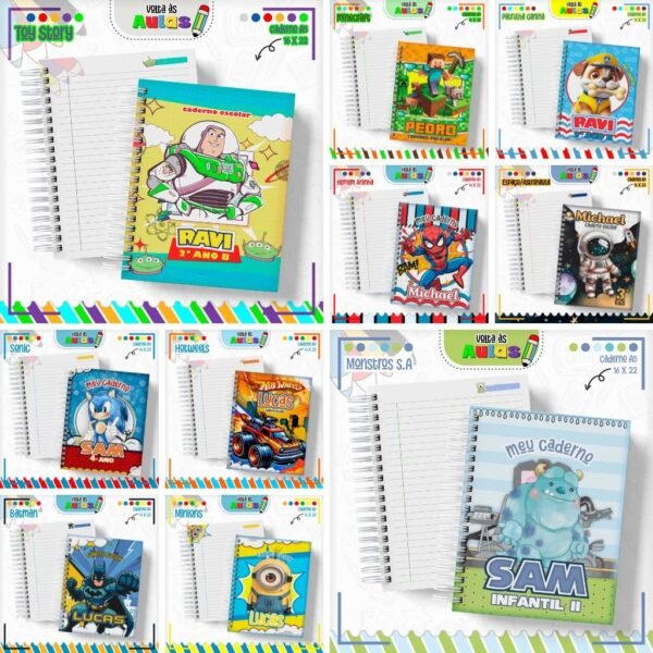 Pack Escolar 2025 - 68 Temas (Lina Criativa) - Imagem 3