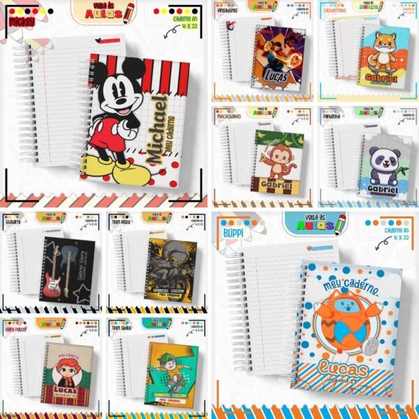 Pack Escolar 2025 - 68 Temas (Lina Criativa) - Imagem 4