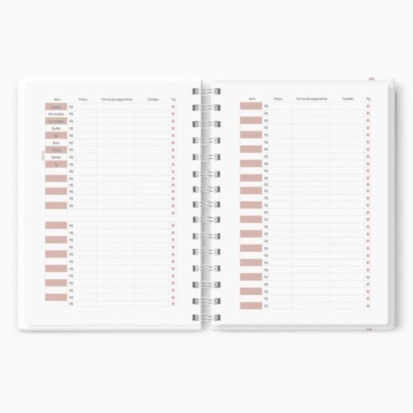 Miolo Planner da Noiva Permanente (Mimimando) - Imagem 8