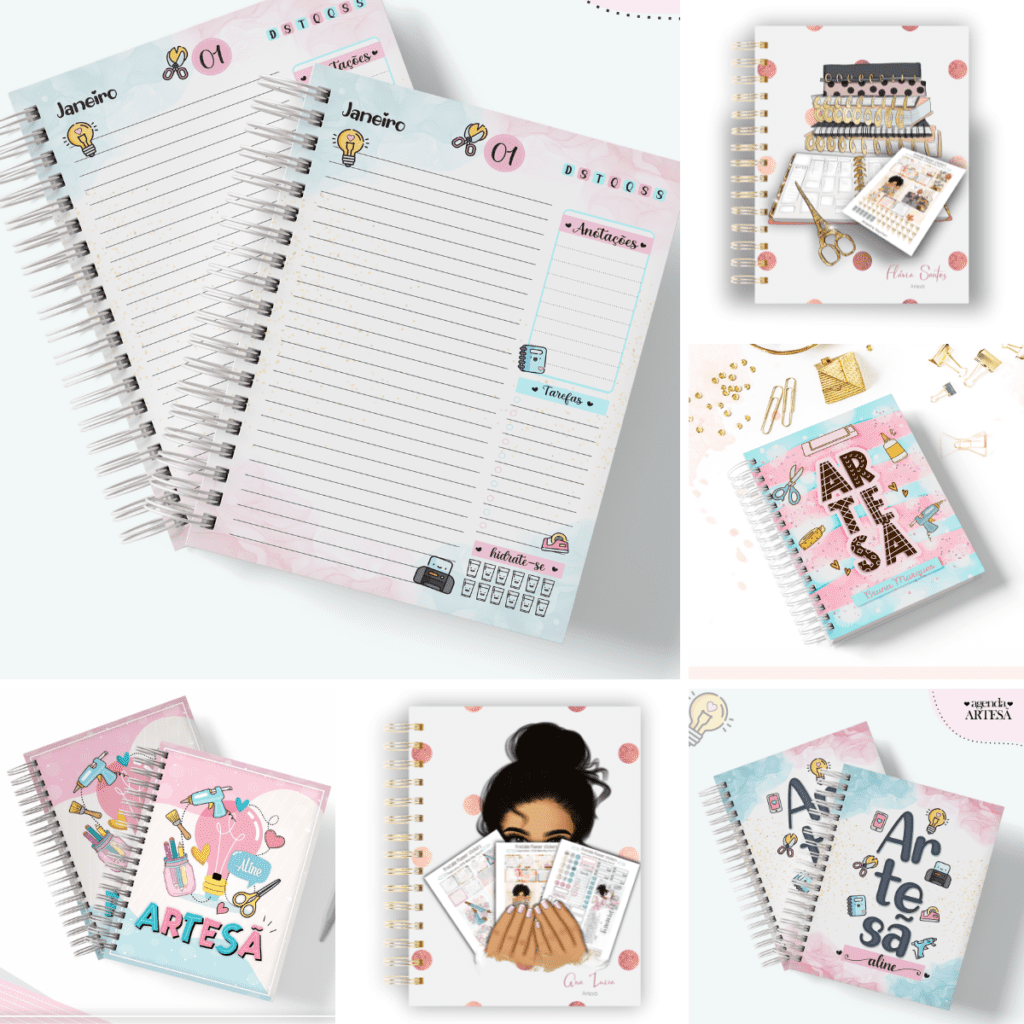 Pack-Artesa Pack Profissão Artesã - Arquivos p/Encadernação - Imagem 1