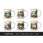 Pack 364 Estampas Cute - Canecas - Imagem 6