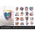 Pack 364 Estampas Cute - Canecas - Imagem 8