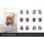 Pack 364 Estampas Cute - Canecas - Imagem 9
