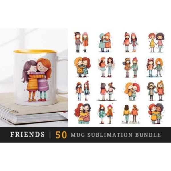 Pack 364 Estampas Cute - Canecas - Imagem 10