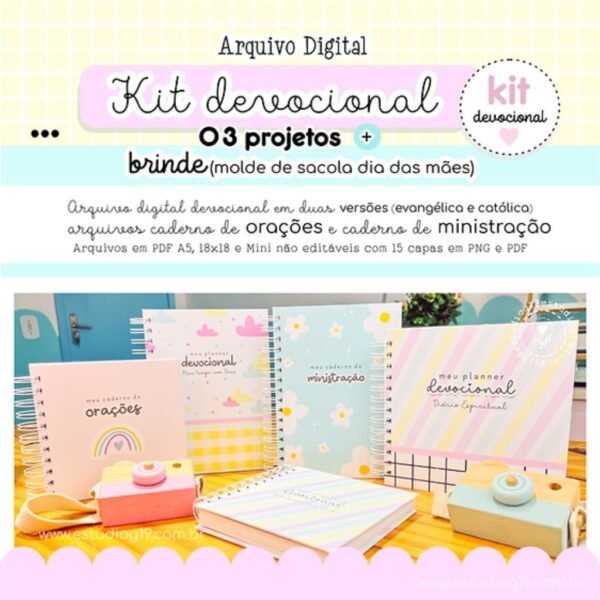 Pack Devocional 2.0 - Arquivos p/Encadernação - Imagem 5