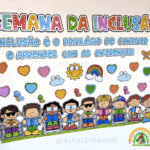 Atividade Alfabetizando - Painel Semana da Inclusão