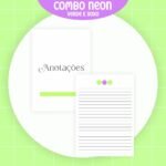 Combo Agendas Neon 2024 - 5 Modelos (Pamella) - Imagem 4
