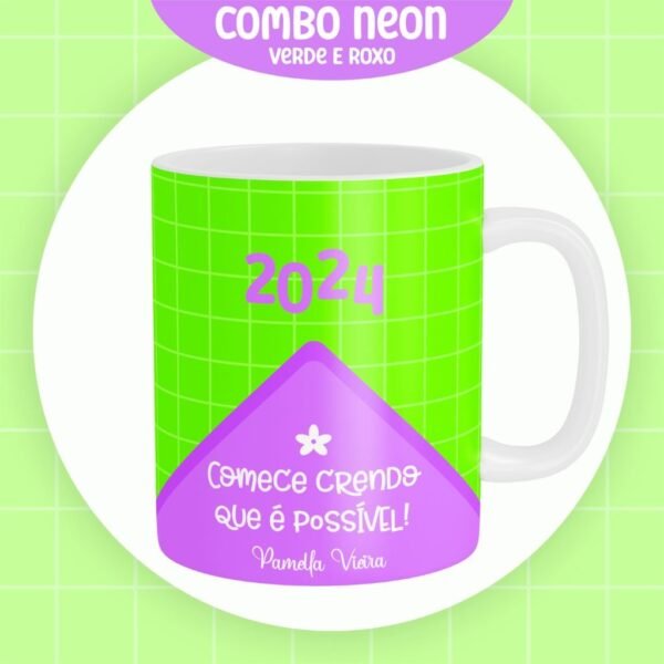 Combo Agendas Neon 2024 - 5 Modelos (Pamella) - Imagem 5