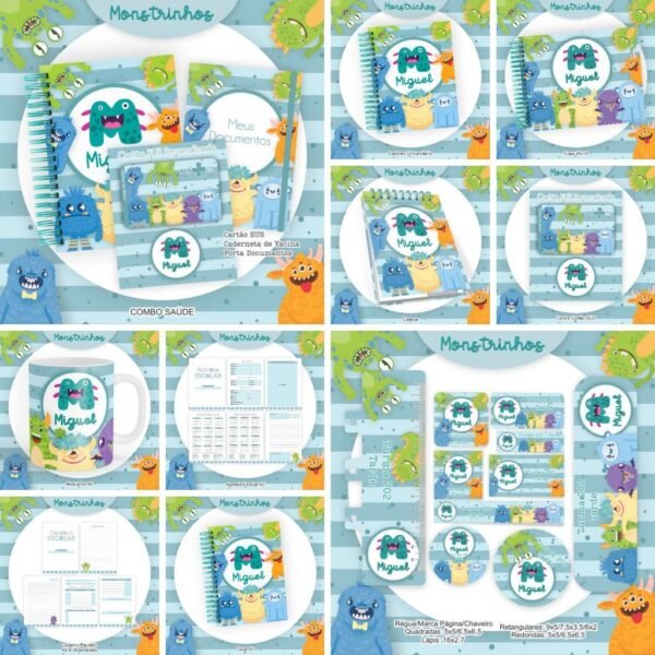 Pack 1 - Escolar | Saúde – 20 Temas Infantis + Brinde (Pamella Vieira) - Imagem 16