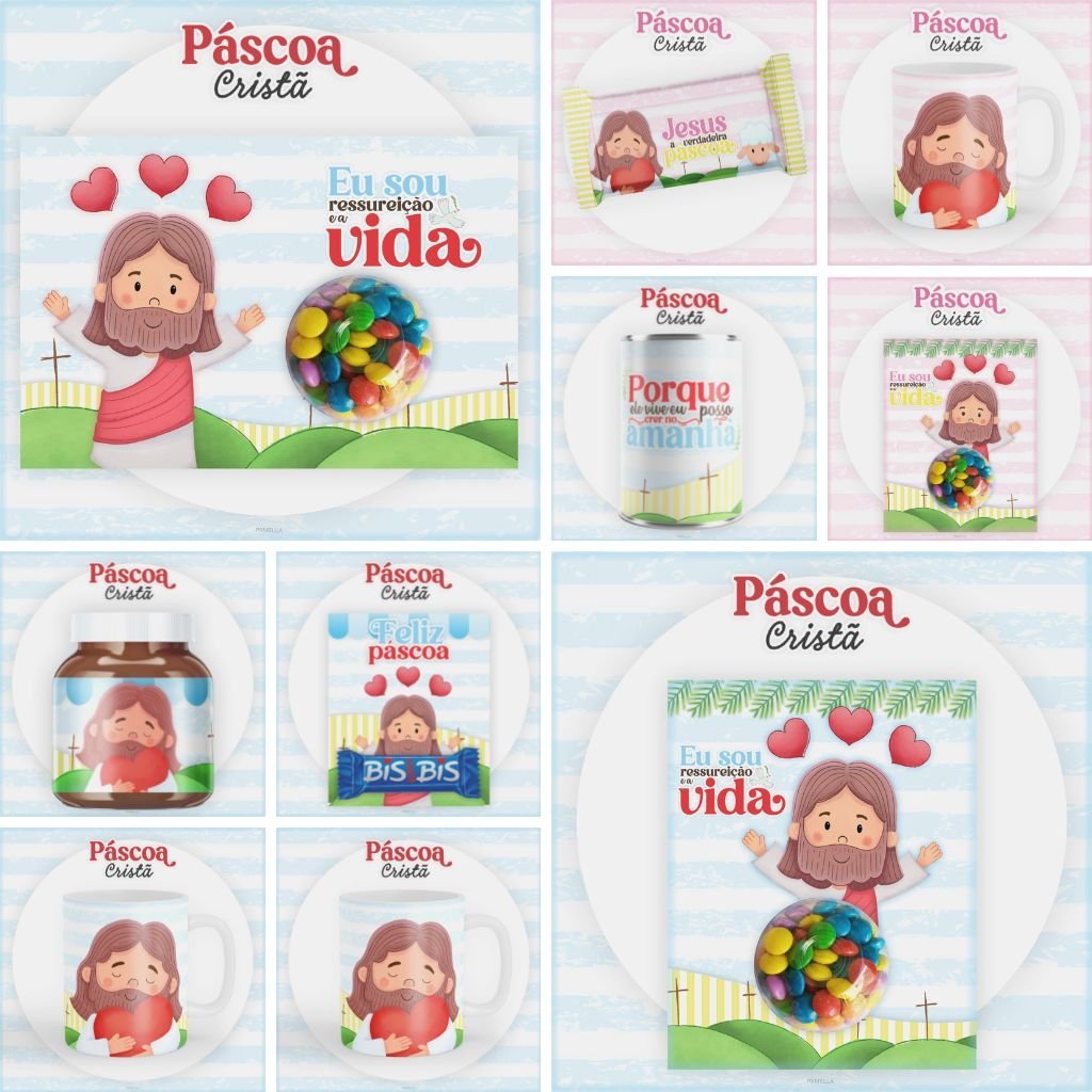 Pamella-Pascoa-Crista.jpg Kit Digital + Mimos de Páscoa Cristã - Imagem 1