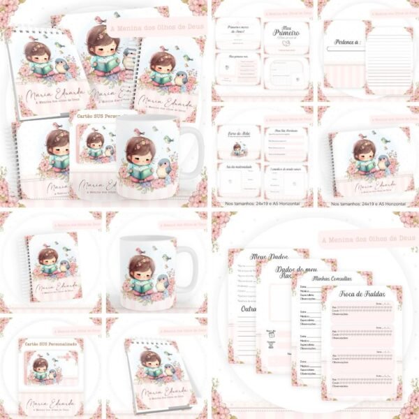20 Temas - Kits Maternidade Encadernação 5/2023 (Pamella) - Imagem 11