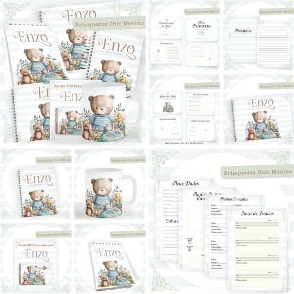20 Temas - Kits Maternidade Encadernação 5/2023 (Pamella) - Imagem 19