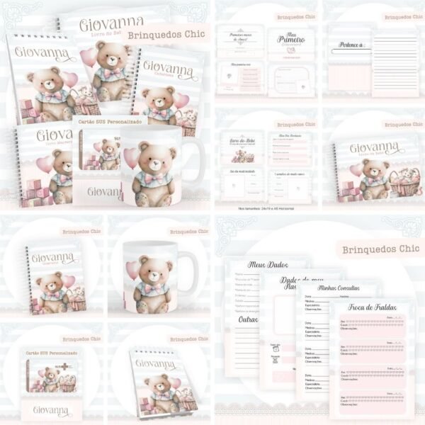 20 Temas - Kits Maternidade Encadernação 5/2023 (Pamella) - Imagem 20