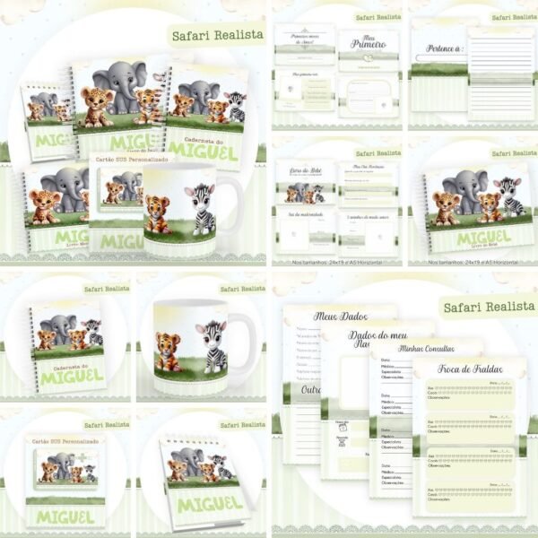 20 Temas - Kits Maternidade Encadernação 5/2023 (Pamella) - Imagem 9