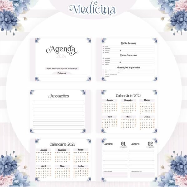 Combo Medicina Feminino- Encadernação - Imagem 6