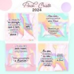 Combo Cristão Versículos e Louvores - Encadernação, Canecas e Mimos - Pamella Vieira - Imagem 13