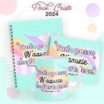 Combo Cristão Versículos e Louvores - Encadernação, Canecas e Mimos - Pamella Vieira - Imagem 21