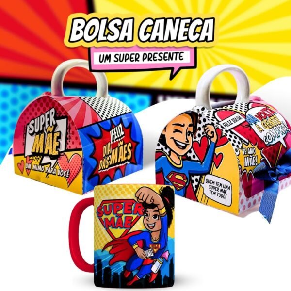 Coleção Digital CARTOON – Super Mãe - Imagem 6