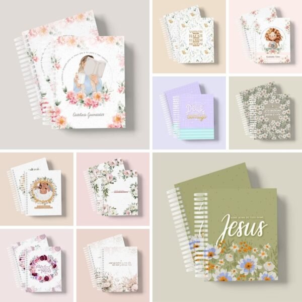 Combo 10 Capas Cristãs + Miolo Pautado | Caneca - Imagem 1