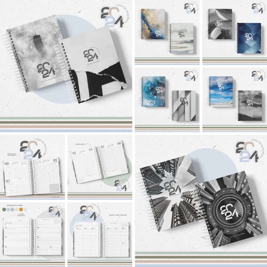 Coleção Masculina 2024 Completa (Papel Amado)