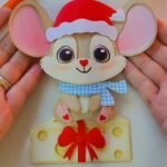 Ratinho Noel - Arquivo em Camadas (Papel Caramelo)