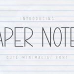 Paper Notes - Fonte p/ Instalar