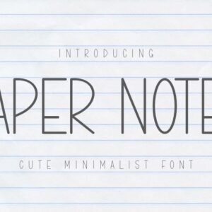 Paper Notes - Fonte p/ Instalar