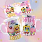 Bob Esponja e Amigos COM CAFÉ / SEM CAFÉ - Imagem 6