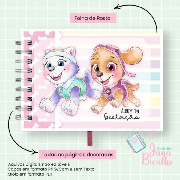 4 Kits Maternidade – Moana | Boneca | Patrulha Canina - Imagem 21