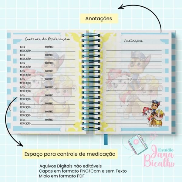 4 Kits Maternidade – Moana | Boneca | Patrulha Canina - Imagem 89