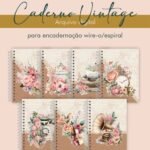 Caderno Vintage + Blocos