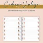 Caderno Vintage + Blocos - Imagem 4