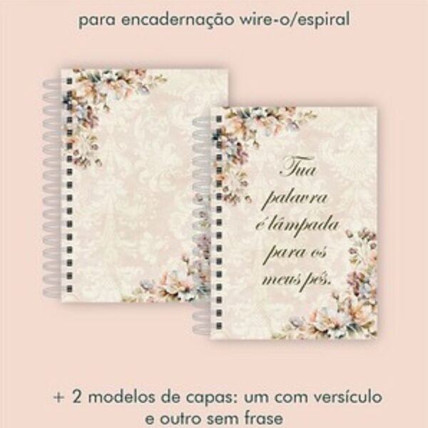Diário Devocional Wire-o, Espiral e Costura - Imagem 3